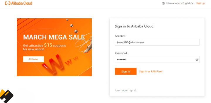 Buy Alibaba Cloud Accounts